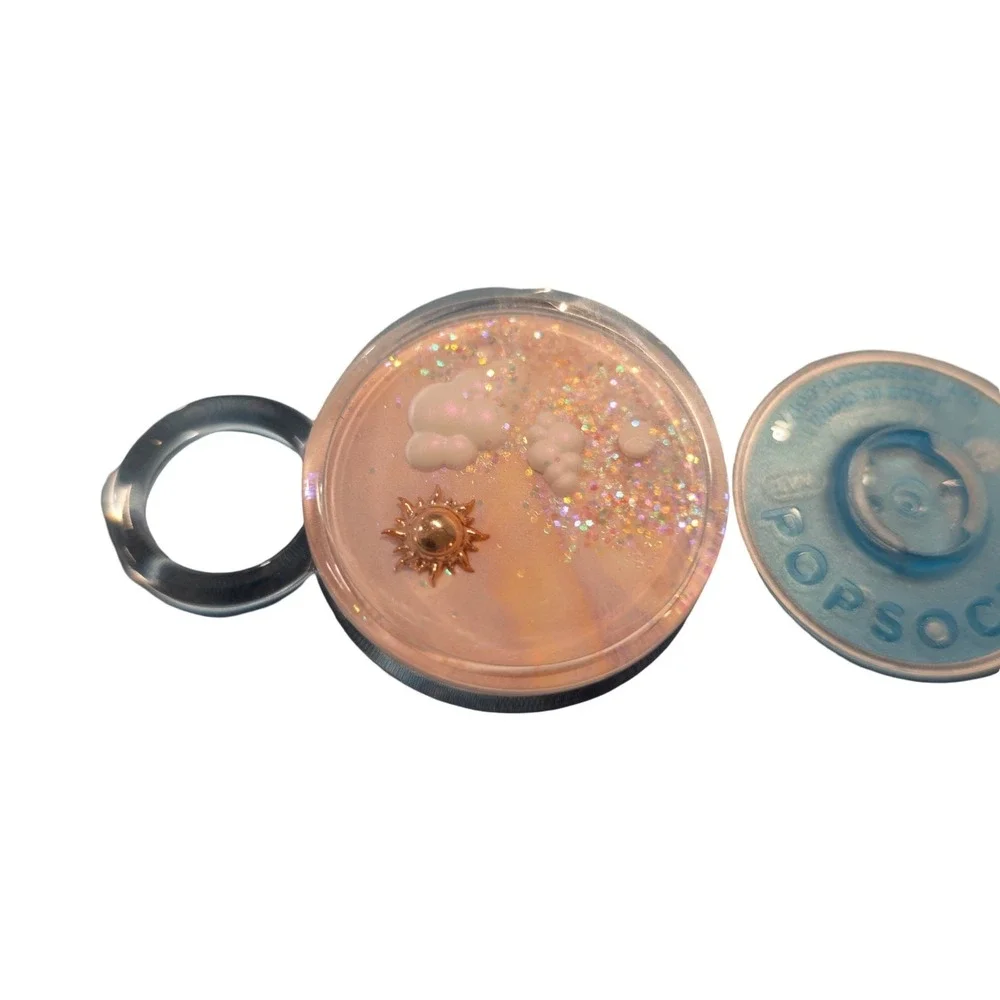 7-N PopSockets PopTop Grip & Stand Swappable Top Adhesive Base Dreamy Whirl
